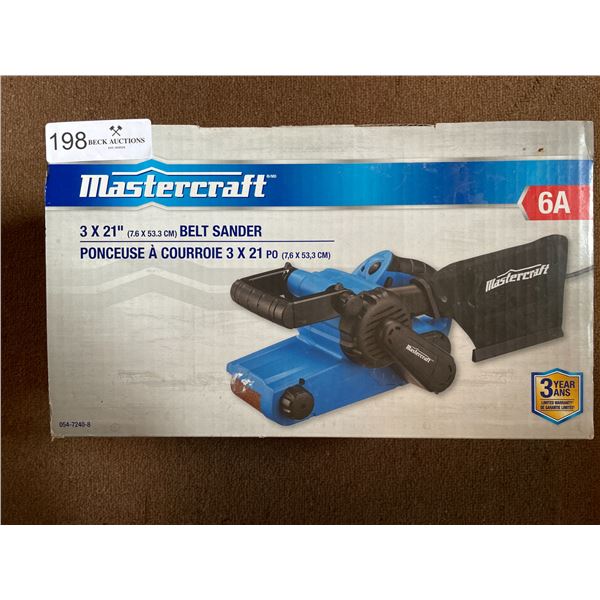 Master Craft Belt Sander