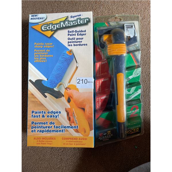 Edge Master Self Guided paint Edger And Paint Scraper