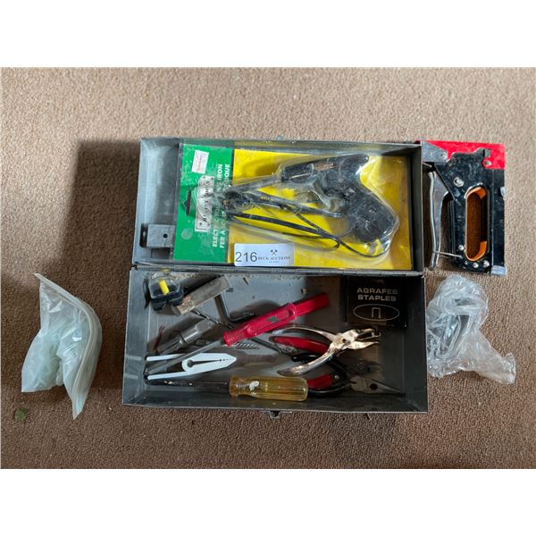 Vintage Tool Box And Contents