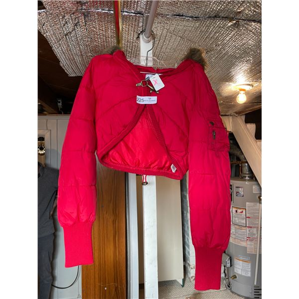 Two Womens Cropped Jackets M