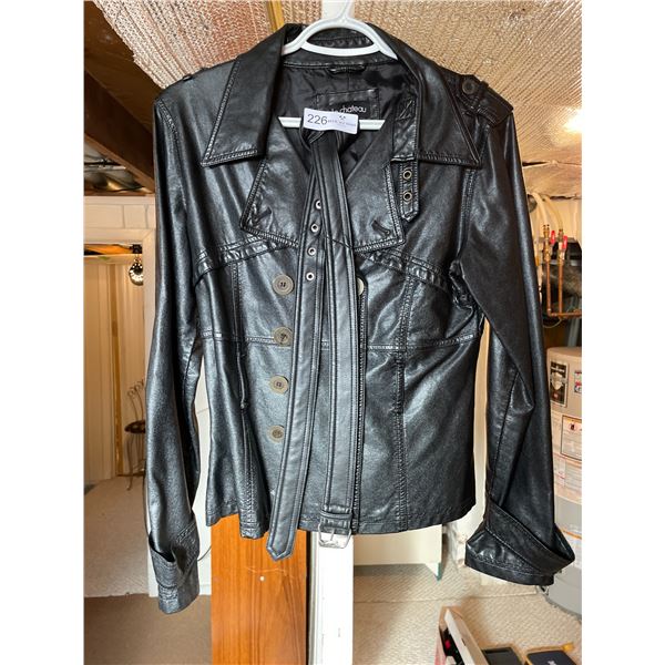 Womens Faux Leather Jackets M/L