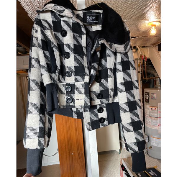 Set Of Two Cropped Womens Dress Coats