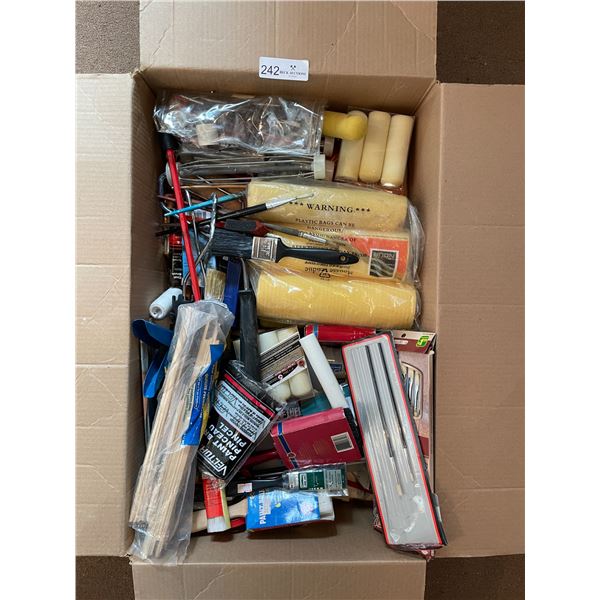 Large Assortment Of Painting Supplies