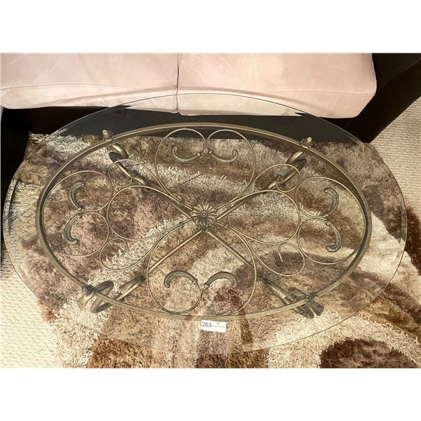 Glass Top Coffee Table