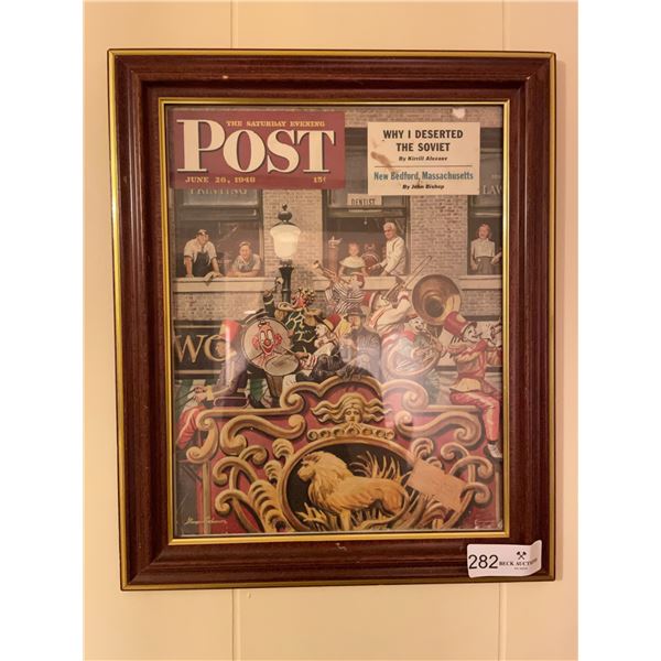 Framed Vintage Soviet Art