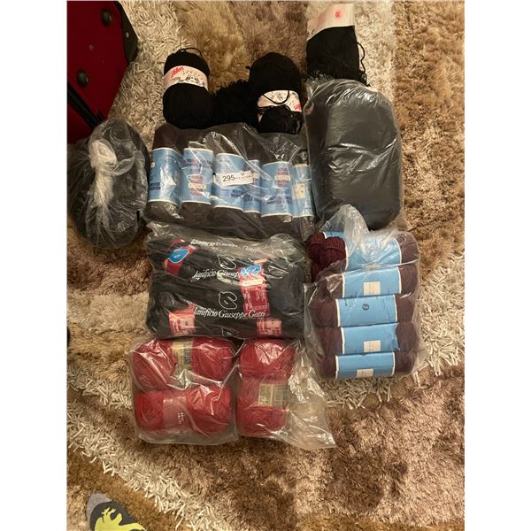 Collection Of Knitting Supplies