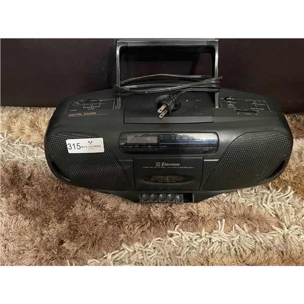 Emerson Compact Disc Cassette Recorder