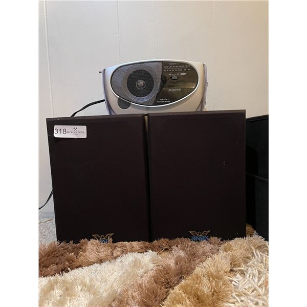 Jensen Speakers, And AM/FM Radio