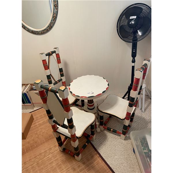 Mini Bistro Chair Set 22H x 17W