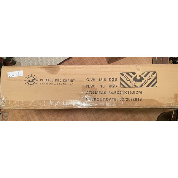 Brand New Pilates Pro Chair by Lifes A Beach Inc Beck Auctions Inc.