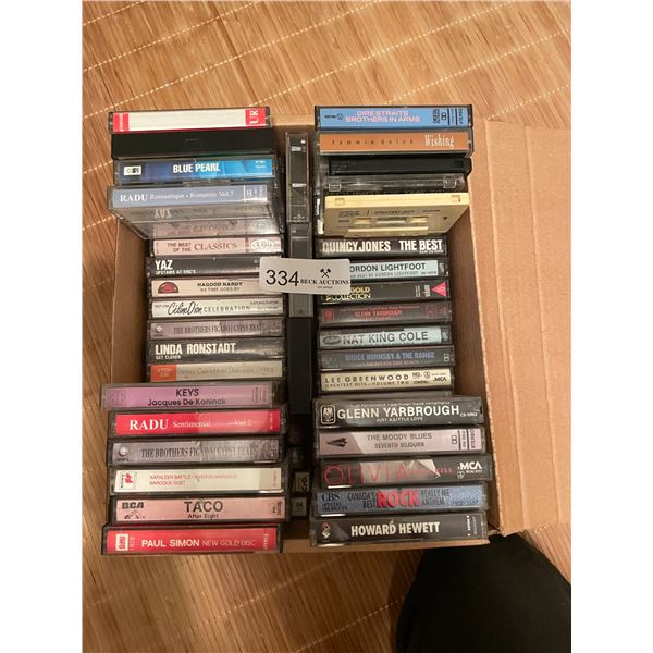 Assorted Cassette Tapes