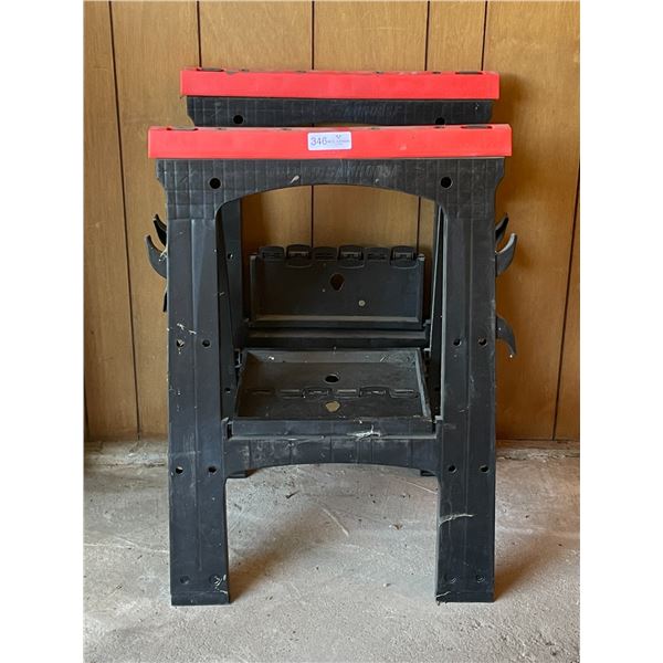 Set of 2 Saw Horses