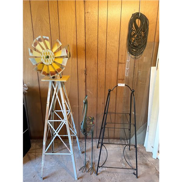 Yellow Windmill, Shelving Unit, Home Decor