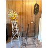 Image 1 : Yellow Windmill, Shelving Unit, Home Decor