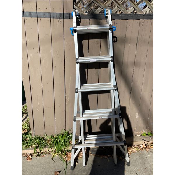 Master Craft Adjustable Ladder