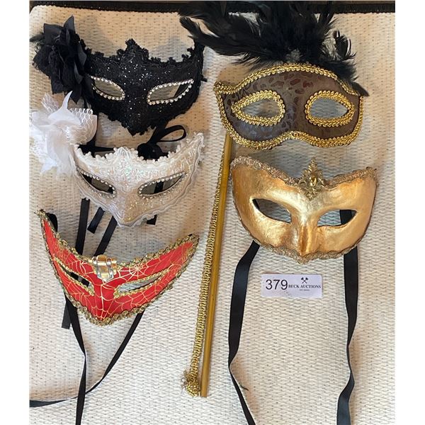 Assortment Of Masquerade Masks
