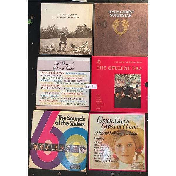 6 Assorted Records Combo Packs