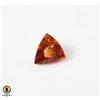 Image 2 : NATURAL 0.98 CT TRIANGULAR SPESSARTITE GARNET