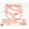 Image 1 : 1991 TWINS HOME RUN HANKY