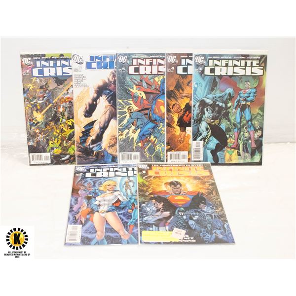 INFINITE CRISIS COMPLETE SET OF 7