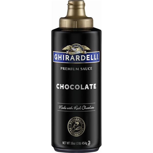 NEW GHIRARDELLI PREMIUM CHOCOLATE SAUCE SQUEEZE