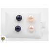 Image 1 : #205-NATURAL AKOYA PEARL EARRINGS 2 PAIR