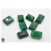 Image 1 : #136- GREEN EMERALD GEMSTONE 55.10CT