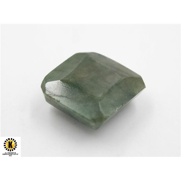 #144- GREEN EMERALD GEMSTONE 52.95 CT