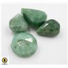 Image 1 : #138- GREEN EMERALD GEMSTONE 82.85 CT