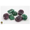 Image 1 : #152-EMERALD ,SAPPHIRE ,RUBY GEMSTONE 72.10CT