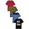 NEW AMAZON ESSENTIALS BOYS SHORT-SLEEVE V NECK