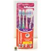 Image 1 : NEW COLGATE ZIG ZAG SOFT BRISTLE 4PCS VALUE PACK