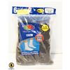 Image 1 : BLACK CREW SOCKS 12-16 SIZE 6-PACK FRUIT OF LOOM