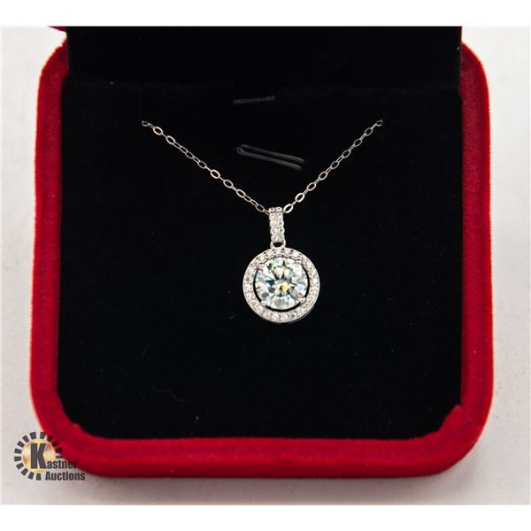 #468-GRA CERTIFIED VVS D VERY LIGHT BLUE MOISSANIT