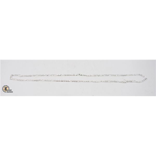 #452-55 CM LONG FIGARO NECKLACE WITH LOBSTER CLASP