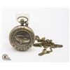 Image 1 : #463-BRAND NEW BRONZE TONE POCKET WATCH WITH A