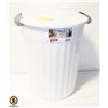 NEW 24 QT STERILITE UTILITY - GARBAGE CAN W/ LID