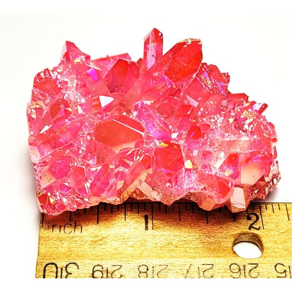 25)  NATURAL QUARTZ CRYSTAL CLUSTER, HEALING STONE