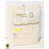 Image 1 : TABLE CLOTH CREAM COLOUR 60" X 144" OBLONG