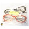 Image 1 : 2 PACKS READING GLASSES BLUE LIGHT