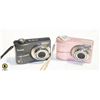 Image 1 : (2) CAMERAS #1 KODAK EASYSHARE C195 PURPLE 14 MEGA