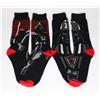 Image 1 : TWO NEW PAIRS OF STAR WARS THEME ADULT SOCKS