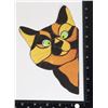 Image 1 : NEW SASSY ORANGE CAT WINDOW DECAL