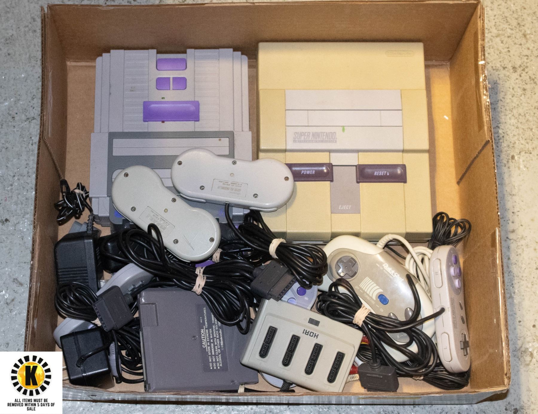SUPER NINTENDO SYSTEMS & CONTROLLERS
