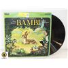 BAMBI BY SHIRLEY TEMPLE RECORD 1960