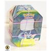 Image 1 : POKEMON METAL TIN FULL OF 2023 POKEMON CARDS