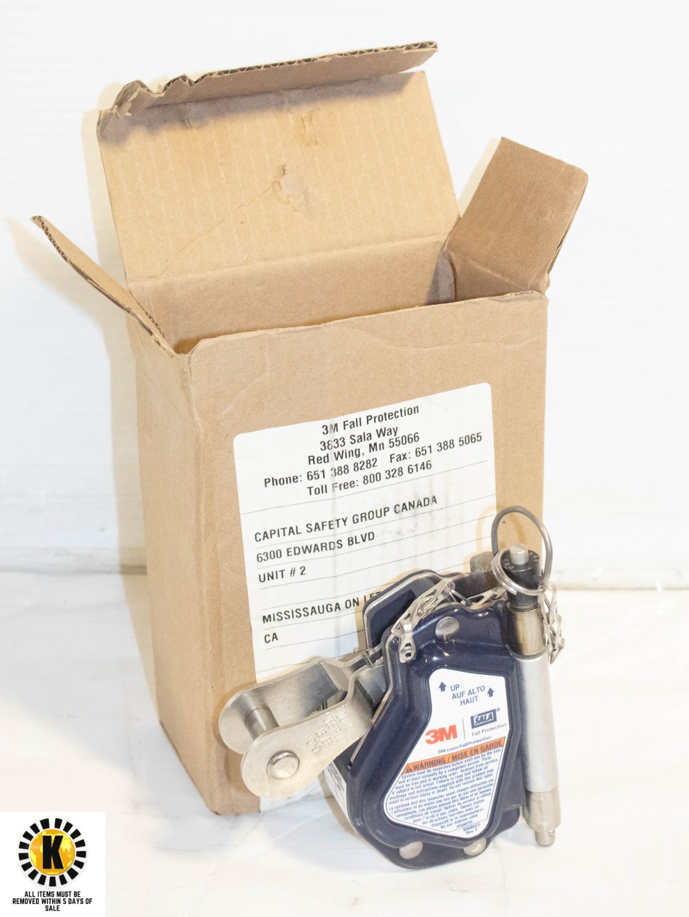 3M SALA FALL PROTECTION ROPE GRAB 5000335C