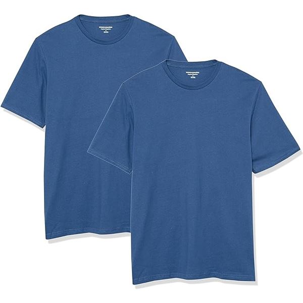 NEW AMAZON ESSENTIALS MENS 2 PACK REGULAR FIT