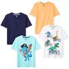 Image 1 : NEW AMAZON ESSENTIALS BOYS SHORT SLEEVE V-NECK