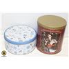 Image 1 : 2 CHRISTMAS TINS